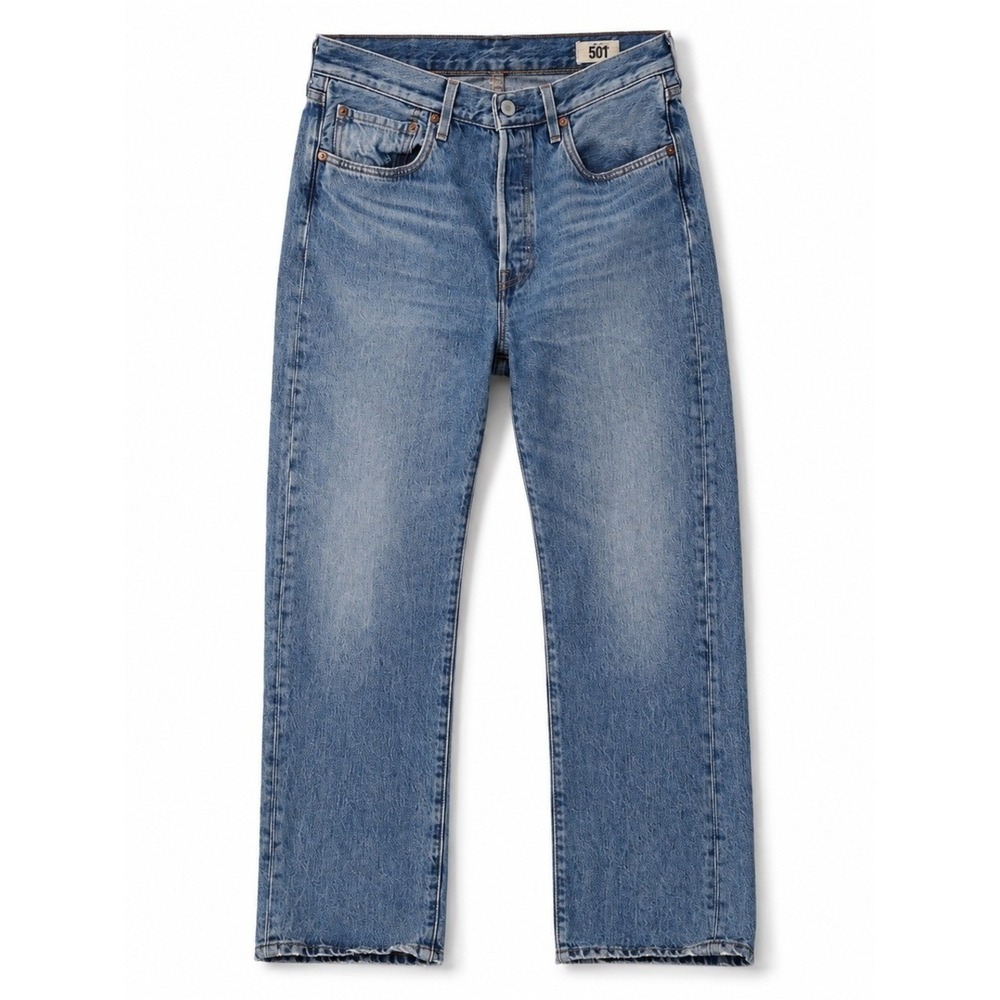 Levi's 501 Original Jeans 30x32 Plant Based 150 Anniversary Button Fly distress